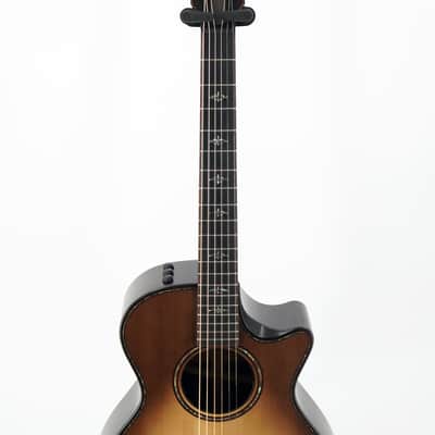 Taylor Builder's Edition 912ce Acoustic/Electric Guitar w/ Case - Wild Honey Burst - 2022 Display Model image 3