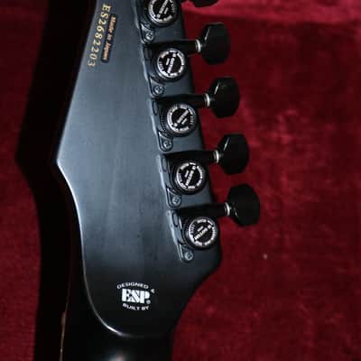 MIJ ESP E-II Baritone 7-String TB-7 - Black Satin - No Tariffs image 15