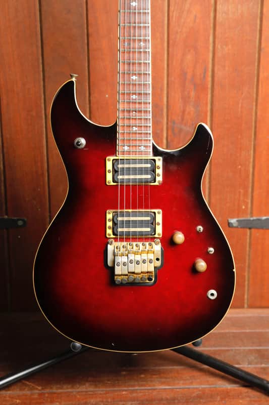 Yamaha SFX-1 Red Sunburst Electric Guitar Made in Japan Circa 1980s Pre-Owned image 1