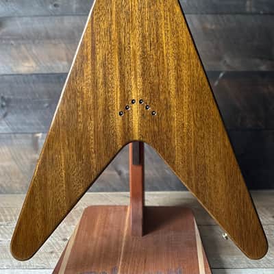 Gibson Custom 1958 Mahogany Flying V Reissue VOS *Only 6.35 Pounds!!* - Antique Natural 851264 image 12