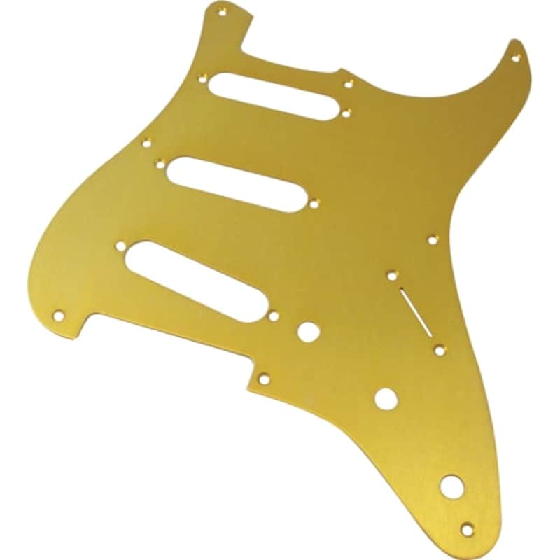 Gold Anodized Pickguard - Fender®, Vintage '50s Strat, 8-Hole image 1