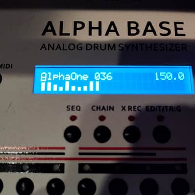 JoMox Alpha Base Analog Drum Synthesizer 2017 - Present - White / Natural image 2