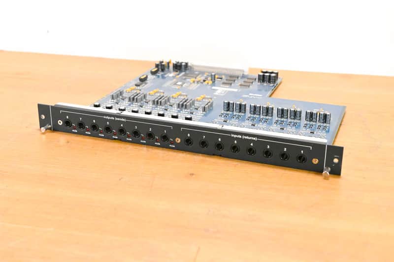 Midas DL443 Analog 8 Input, 8 Output Card with 1/4" TRS Connectors CG01ZG5 image 1