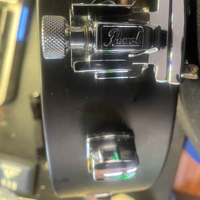 Pearl Steel Picallo Snare Drum 2015 - Matte Black image 5