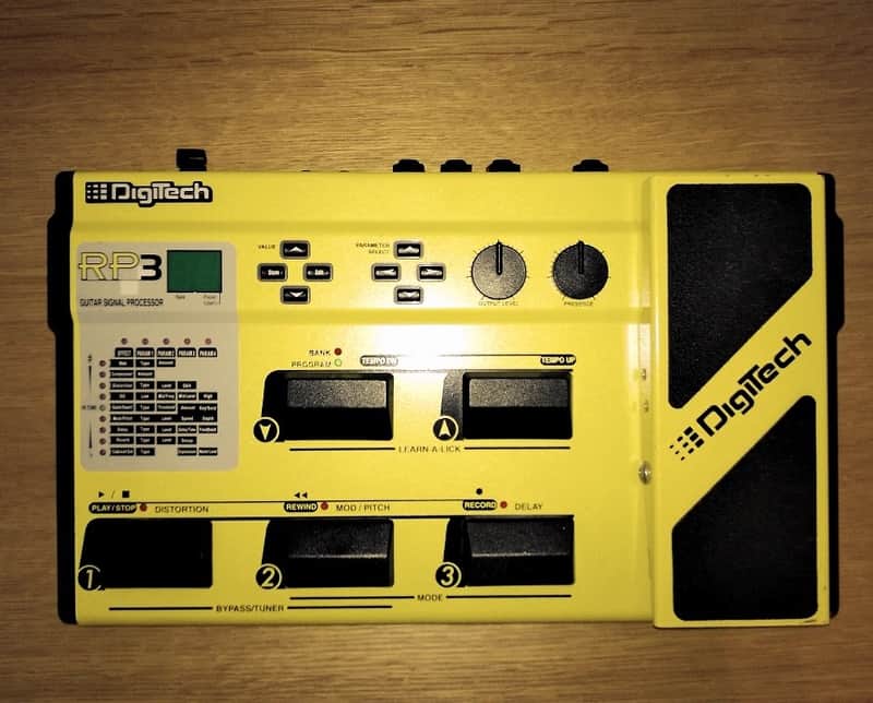 DigiTech RP3 Multi Effect Unit Yellow image 1
