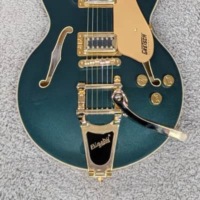 Mint G5655TG Electromatic Center Block Jr. w/Bigsby & Gold Hardware, Cadillac Green image 1