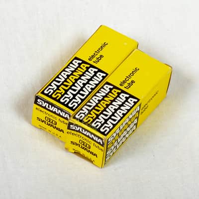 Sylvania 6BE6 (Pair) NOS Tested image 11