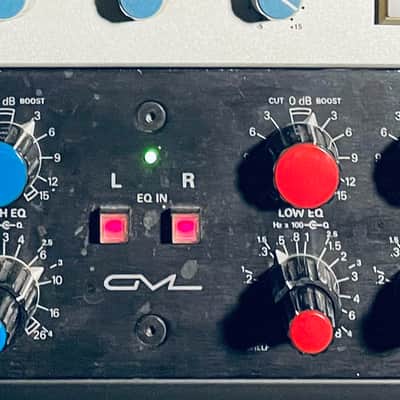 GML 8200 Series II 2-Channel Parametric Equalizer with Power Supply 1990s - Black image 2