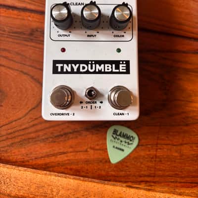 BLAMMO! TNYDUMBLE Not-a-Dumble inspired overdrive boost 2026 - White image 1