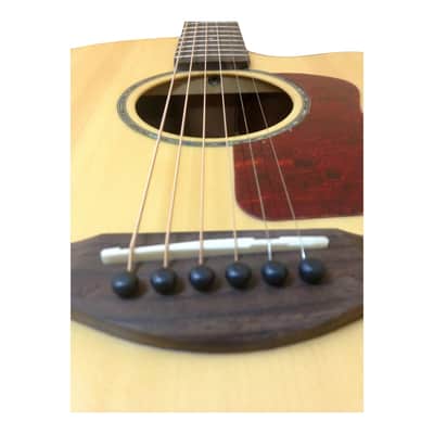 TKA TKA220CEQNT Solid Spruce Top Acoustic Guitar, Fishman EQ, Natural + Free Gig Bag image 17