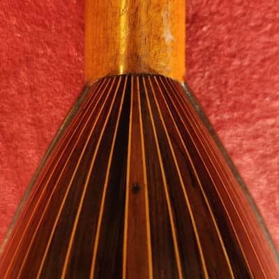 Vintage Bowl-Back Mandolin Natural - FULLY RESTORED - Brazilian Rosewood Back!! image 14