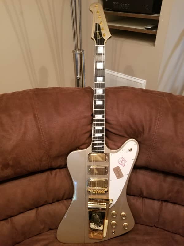 Gibson Custom Shop 20th Anniversary '65 Firebird VII 2013 Golden Mist image 1