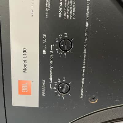 JBL L100 1970’s speakers image 7