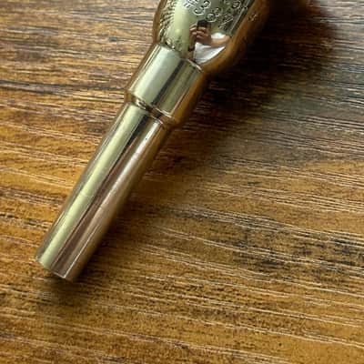 GR Haefner 1HX Cor 3 Cornet Mouthpiece - Silver image 1