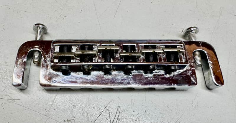 Leo Quan Badass Wrap Around Guitar Bridge - Chrome image 1