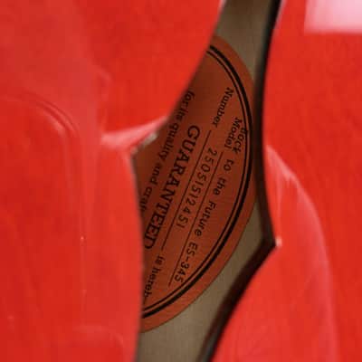 2025 Epiphone Limited Edition Back to the Future ES-345 - Cherry Red image 6
