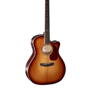 Cort GOLD A8 LB | Gold Series A8 Grand Auditorium Acoustic / Electric Cutaway Guitar. Light Burst. New with Full Warranty! image 1