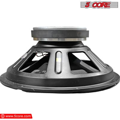 5 Core 15 inch Subwoofer with PA DJ Speaker 250W RMS, 2500W PMPO, 2.5" Voice Coil Bild 6