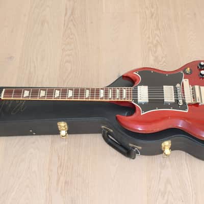 Gibson Custom Shop "Inspired By" Robby Krieger THE DOORS SG Standard Aged & Signed, 2009 Tom Murphy Aged - Dark Heritage Cherry image 18