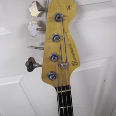Bluesman Vintage  Custom Precision Jazz Thunderbird Bass 2016 Purple Swirly image 3