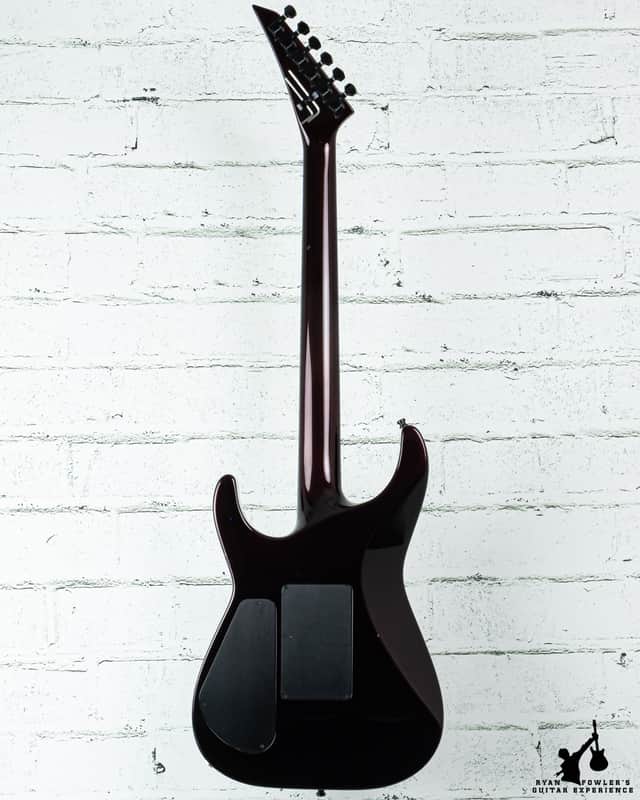 2001 Jackson USA SL2H Soloist Red Ghost Flames w/ OHSC | Reverb