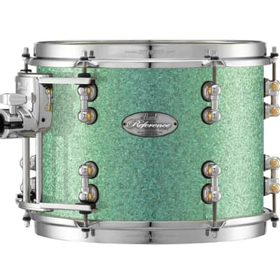 Pearl Music City Custom 12"x10" Reference Pure Series Tom BLACK OYSTER GLITTER RFP1210T/C412 image 6