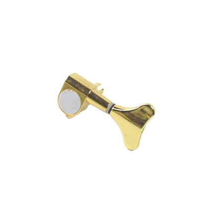 1x Electric Bass Guitar Tuning Machine key Head Peg ,Left Side /Gold Plated image 7