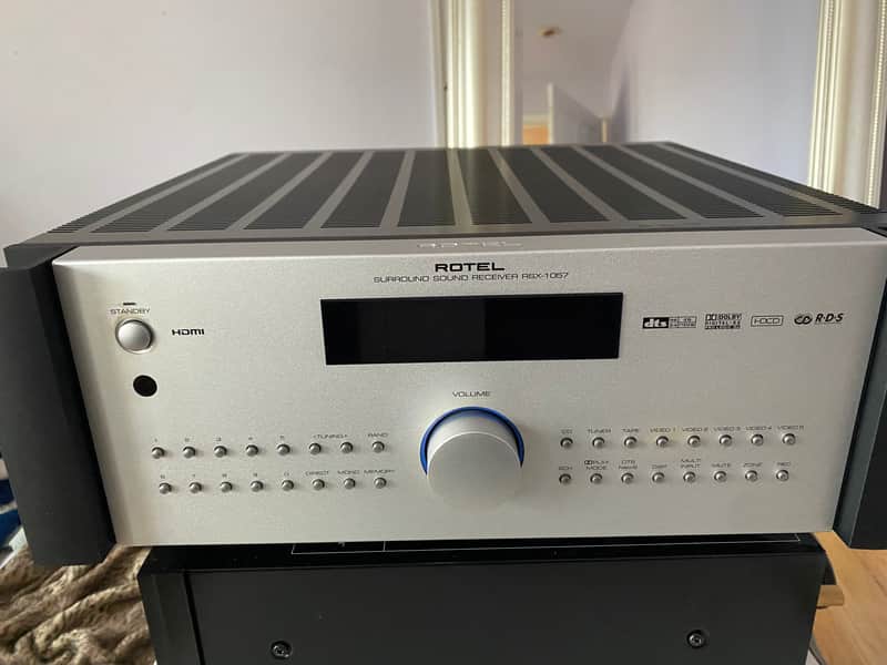 Very nice ROTEL RSX-1057 5.1 Audio/Video Receiver/Amplifier | Reverb