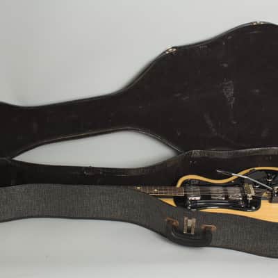 Wandre  Polyphon Beta Semi-Hollow Body Electric Guitar (1964), black soft shell case. image 10
