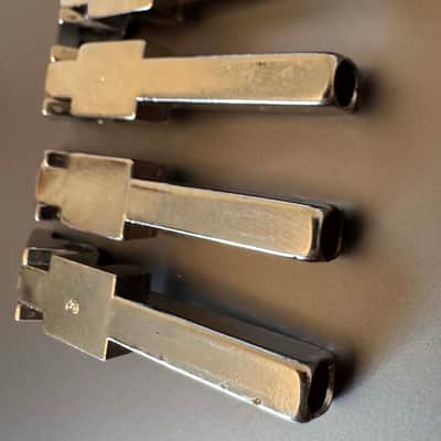 Floyd Rose II Bridge Saddles 4 PCS by Schaller - Chrome image 3