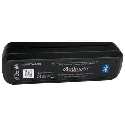 Audinate Dante AVIO 2x1 Bluetooth I/O Adapter for Dante Audio Network (ADP-BT-AU-2X1) image 3