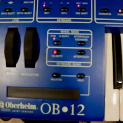 Oberheim OB-12 49-Key 12-Voice Synthesizer 2000 - Blue image 5