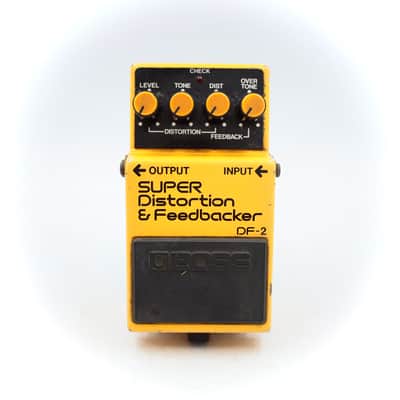 Boss DF-2 SUPER Distortion & Feedbacker 1984 Made in Japan Guitar Effect Pedal 471200 image 2