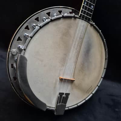 1962 Vega Wonder 4 String Banjo w/ Original Lifton Hard Shell Case image 4