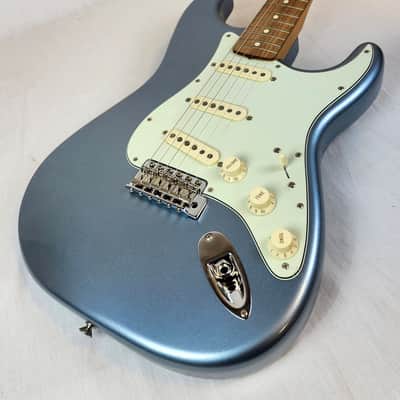 Fender Vintera '60s Stratocaster, Pau Ferro Fingerboard, Ice Blue Metallic, w/Bag image 5