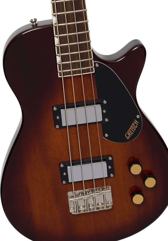 Gretsch Streamliner Jet Club Bass Single-Cut Havana Burst image 1