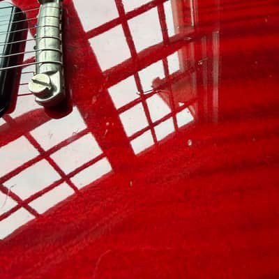 1995 Orville by Gibson Les Paul Junior Double Cut - Cherry Red image 11