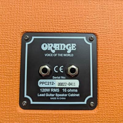 Orange PPC212OB 120-Watt 2x12" Open-Back Guitar Cabinet 2008 - Present - Orange Amp Amplifier Cab image 7