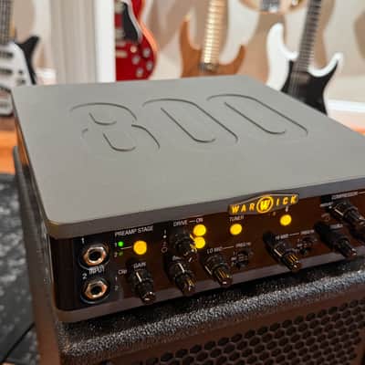 Warwick MS 800 Multi Stage Bass Amplifier Head 2026 - Black image 2