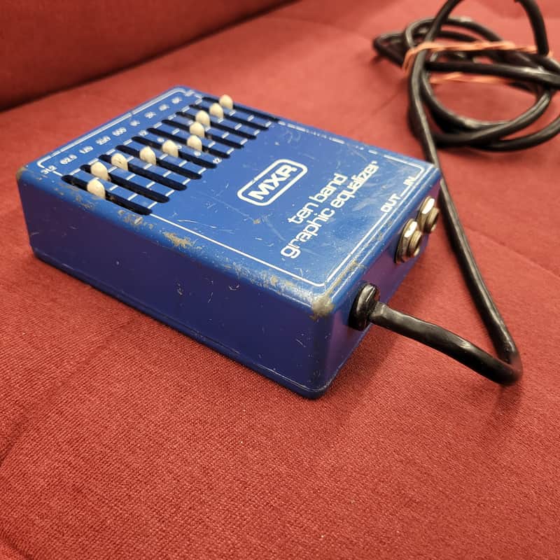 MXR MX-108 Ten Band Graphic Equalizer 1976 - 1984 - Blue | Reverb