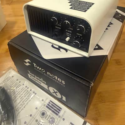 Two Notes Torpedo Captor X 8ohm Stereo Reactive Load Box / Attenuator 2020 - White image 2