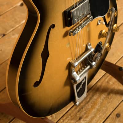 Gibson Custom Murphy Lab '59 ES-335 B.B. King "Live at the Regal" Argentine Grey w/Bigsby image 6