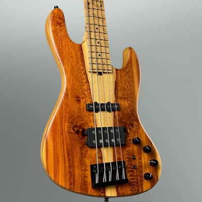 Sadowsky 2022 Limited Edition MetroLine 5-String 21-Fret MM Bass Natural Transparent Satin image 2