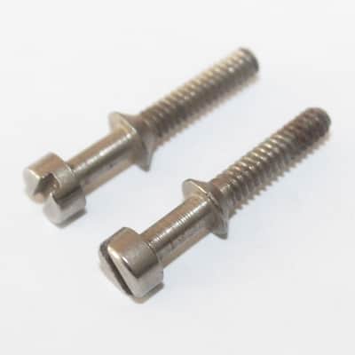 Vintage 1960's Gibson Adjustable Bridge Saddle Screws Set Of 2 1963 Acoustic Guitar image 4