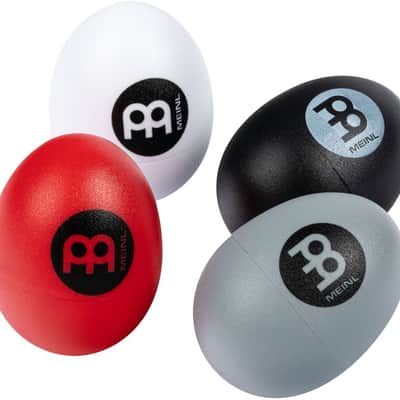 Meinl Percussion ES-SET Four Piece Multi-Colored Egg Shaker Set with Different Volumes image 1