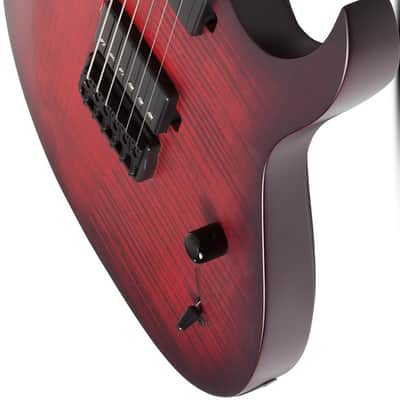 Schecter Sunset-6 Extreme - Scarlet Burst (2571) image 9