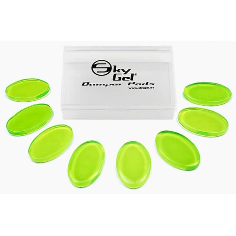 SKYGEL SGD8CG Damping Pads Crystal Green High-Performance Dämpfer Pads (8 Stück) image 1