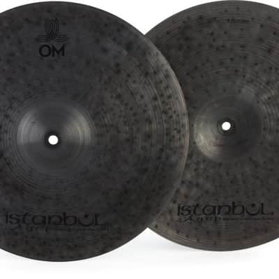 Istanbul Agop Cindy Blackman Santana OM Signature Hi-hat Cymbals - 15 inches image 1