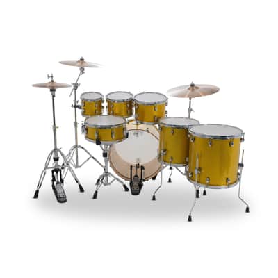 Gretsch CM2-E627 Catalina Maple Set Lemon Sparkle - Drum Shell Set image 4