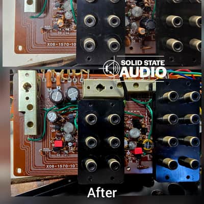 🔥Vintage Kenwood KA-7100 Integrated Stereo Amplifier Receiver Pro Restored!!!🔥 image 13